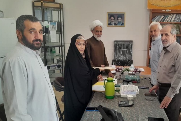 تجلیل از زهرا عسکری، خبرنگار ایکنا فارس