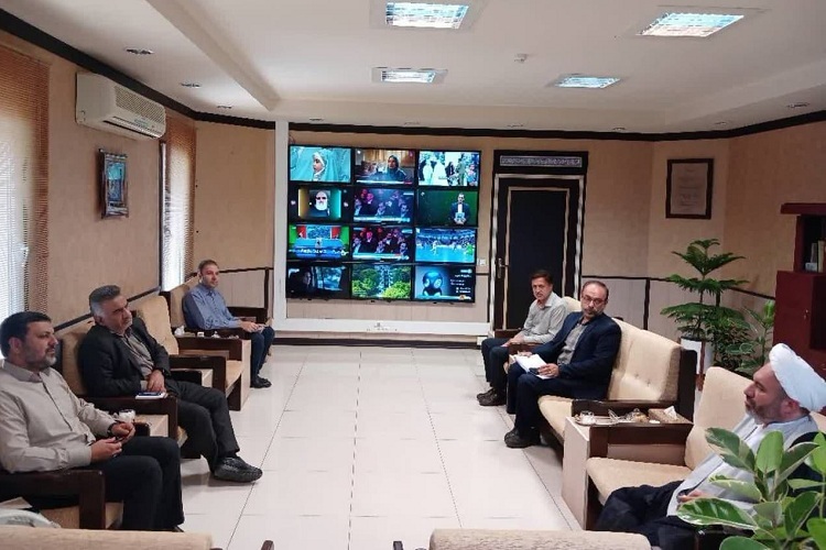 دیدار مدیر بیت الاحزان با مدیرکل صدا و سیمای فارس