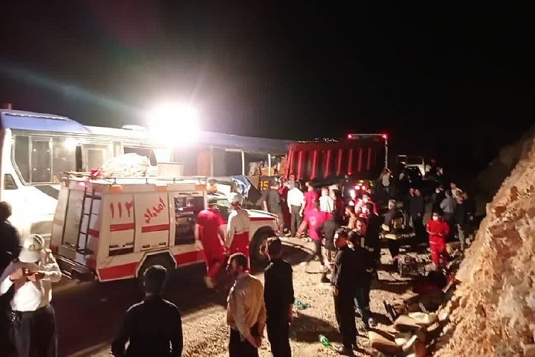 تصادف اتوبوس زائران پاکستانی، فارس