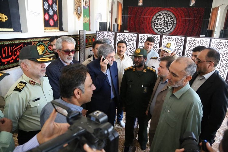 سفر استاندار فارس به نی ریز