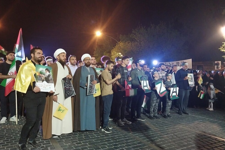حمایت دانشگاهیان شیراز از آرمان فلسطین حمایت دانشگاهیان شیراز از آرمان فلسطین
