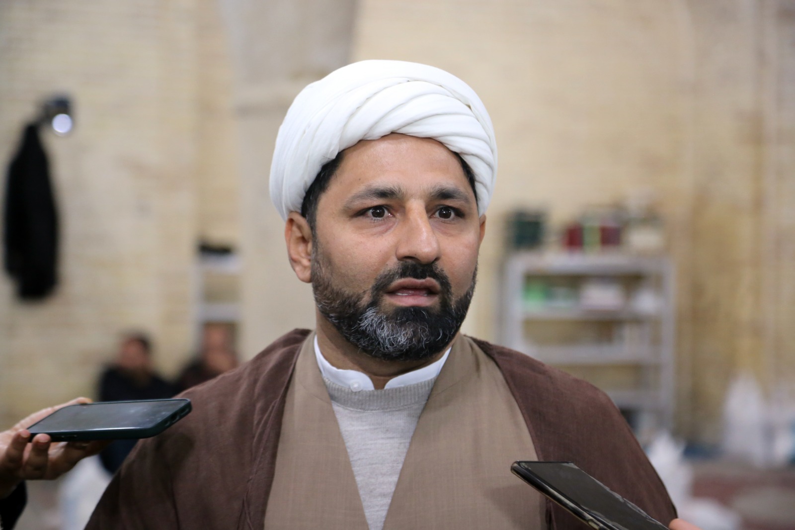 حجت‌الاسلام والمسلمین ثارالله زارع، مدیرعامل مؤسسه خیریه ثارالله(ع) شیراز