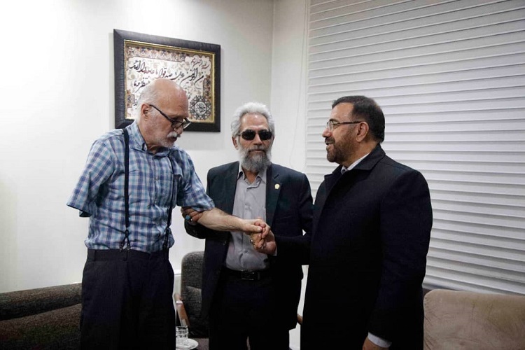 دیدار استاندار فارس با جانباز دفاع مقدس