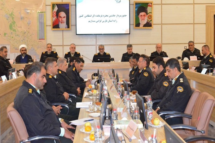 جلسه کمیسیون عملیات فراجا در فارس