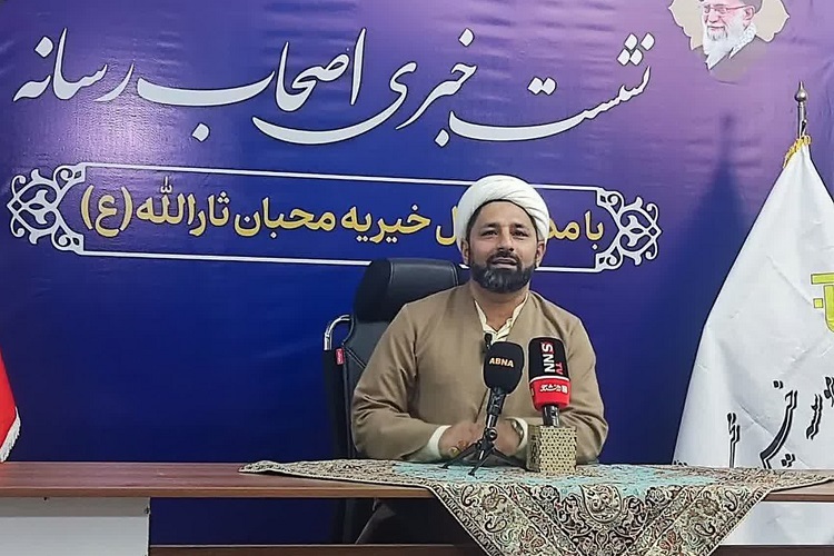 حجت‌الاسلام والمسلمین ثارالله زارع، مدیر موسسه خیریه محبان ثارالله(ع) شیراز