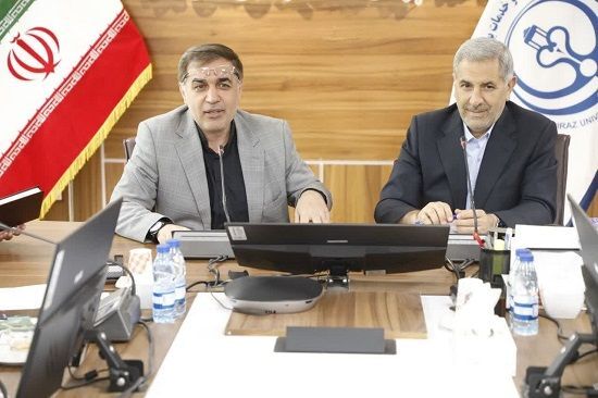 دیدار معاون استاندار فارس با رئیس دانشگاه علوم پزشکی شیراز