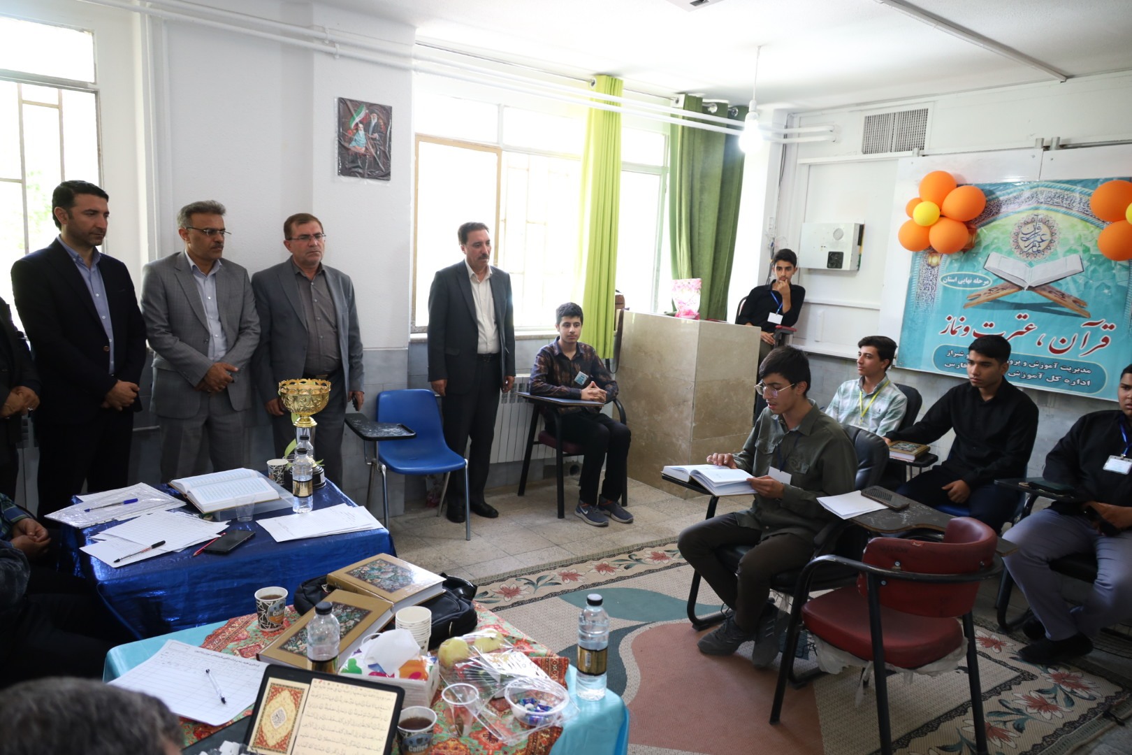 مسابقات قرآن دانش‌آموزان فارس