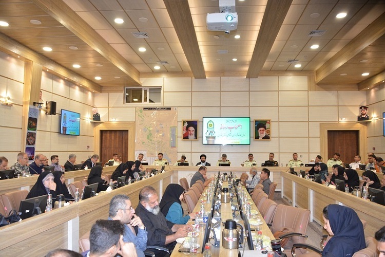 نشست خبری رئیس پلیس فارس