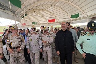 بازدید سردار رادان از مرز خسروی