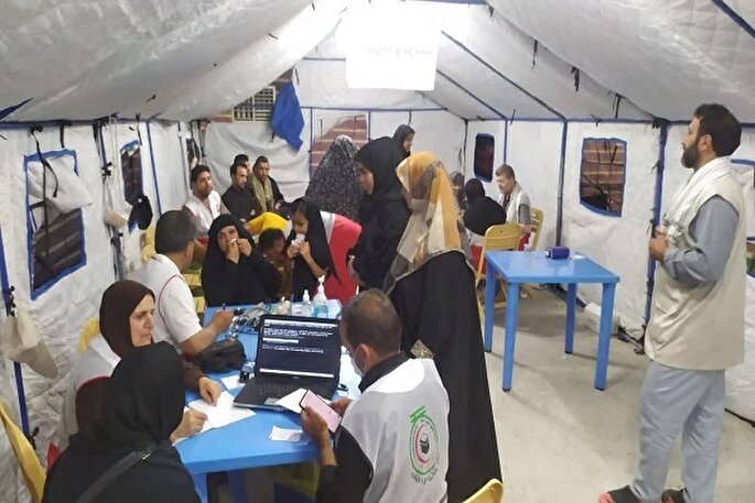 ارائه خدمات درمانی و دارویی به بیش از 73 هزار زائر اربعین در کاظمین