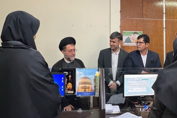 بازدید رئیس کل دادگستری فارس از حوزه‌های قضایی شرق استان فارس