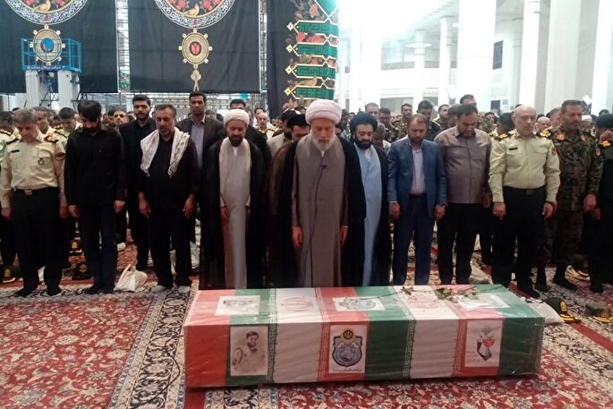 پیکر شهید امنیت «سجاد جوکار» در شیراز آرام گرفت