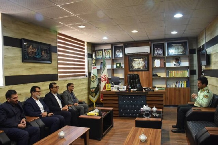 دیدار مدیرکل صمت فارس با رئیس پلیس امنیت اقتصادی استان