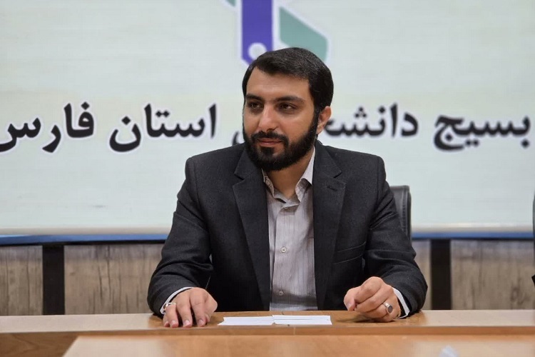 عباس توانا، مسئول ناحیه بسیج دانشجویی فارس