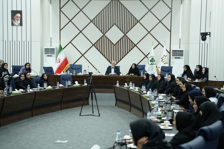 نشست نمایندگان امور بانوان مدیریت شهری شیراز