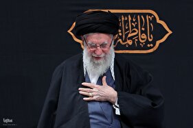 دومین شب عزاداری شهادت حضرت فاطمه(س) با حضور رهبر معظم انقلاب