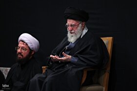 مراسم شام شهادت حضرت زهرا(س) با حضور رهبر انقلاب