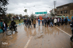 سیل در شیراز