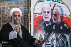 مراسم بزرگداشت سردار دل‌ها در مسجد تاريخي وكيل شيراز