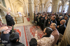 مراسم بزرگداشت سردار دل‌ها در مسجد تاريخي وكيل شيراز