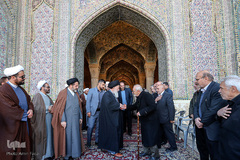 مراسم بزرگداشت سردار دل‌ها در مسجد تاريخي وكيل شيراز