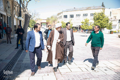 امام جمعه شيراز پای درد و دل کسبه و بازاریان