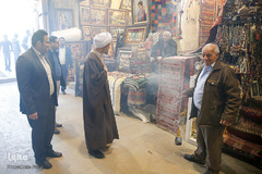 امام جمعه شيراز پای درد و دل کسبه و بازاریان