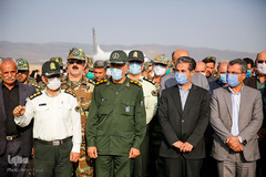 استقبال و تشییع پیکر ۴ شهید حادثه ناوچه کنارک در شیراز