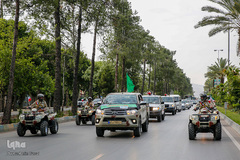 استقبال و تشییع پیکر ۴ شهید حادثه ناوچه کنارک در شیراز