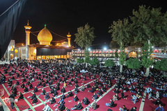 مراسم گرامیداشت شهدای هشت شهریور در حرم شاهچراغ(ع)