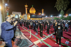مراسم گرامیداشت شهدای هشت شهریور در حرم شاهچراغ(ع)