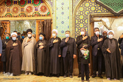مراسم گرامیداشت شهدای هشت شهریور در حرم شاهچراغ(ع)