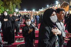 مراسم گرامیداشت شهدای هشت شهریور در حرم شاهچراغ(ع)