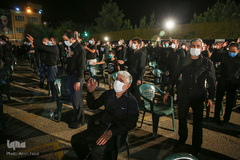 عزاداری شب عاشورا در هیئت محبان ثارالله - شیراز