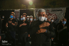 عزاداری شب عاشورا در هیئت محبان ثارالله - شیراز