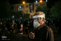 عزاداری شب عاشورا در هیئت محبان ثارالله - شیراز