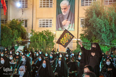 عزاداری شب عاشورا در هیئت محبان ثارالله - شیراز