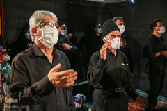 عزاداری شب عاشورا در هیئت محبان ثارالله - شیراز