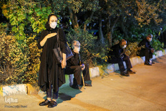 عزاداری شب عاشورا در هیئت محبان ثارالله - شیراز