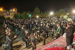 عزاداری شب عاشورا در هیئت محبان ثارالله - شیراز