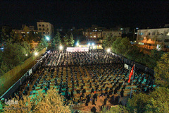 عزاداری شب عاشورا در هیئت محبان ثارالله - شیراز