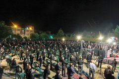 عزاداری شب عاشورا در هیئت محبان ثارالله - شیراز