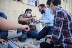 کمک مومنانه خیریه کانون قرآن دبیرستان شهید دستغیب