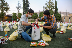 کمک مومنانه خیریه کانون قرآن دبیرستان شهید دستغیب