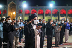 مراسم شهادت امام حسن مجتبی (ع) در حرم مطهر شاهچراغ‎(ع)