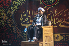 مراسم شهادت امام حسن مجتبی (ع) در حرم مطهر شاهچراغ‎(ع)