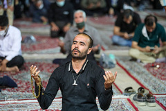 مراسم شهادت امام حسن مجتبی (ع) در حرم مطهر شاهچراغ‎(ع)