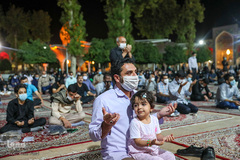 مراسم شهادت امام حسن مجتبی (ع) در حرم مطهر شاهچراغ‎(ع)