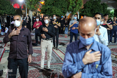 مراسم شهادت امام حسن مجتبی (ع) در حرم مطهر شاهچراغ‎(ع)