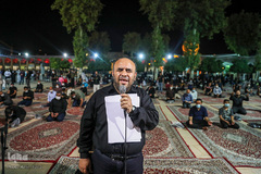 مراسم شهادت امام حسن مجتبی (ع) در حرم مطهر شاهچراغ‎(ع)